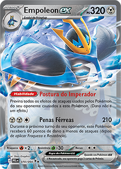 Empoleon ex | Fogo Fantasmagórico | Banco de Dados de Cards do
