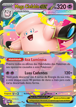 Mega Clefable ex | Equilíbrio Perfeito | Banco de Dados de Cards