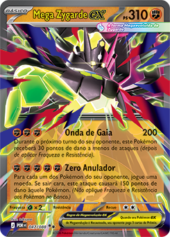 Mega Zygarde ex | Equilíbrio Perfeito | Banco de Dados de Cards do