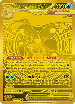 craigfiesta 激レア Mega Greninja ex | Caos Ascendente | Banco de Dados de Cards do