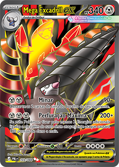 Rord of Vermilion TCG まとめ　SR EXco R 42 Excadrill | Forças Temporais | Banco de Dados de Cards do Estampas