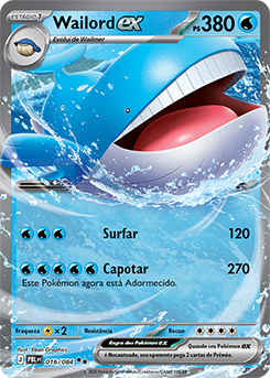Magikarp e Wailord-GX | Cartas promocionais | Banco de Dados de