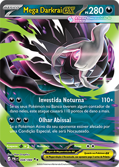 Mega Darkrai ex | Escuridão Absoluta | Banco de Dados de Cards do