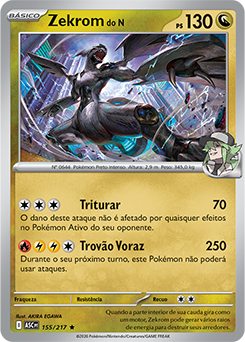 Zekrom do N | Heróis Excelsos | Banco de Dados de Cards do