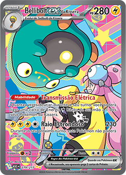 ポケモンカードBellibolt EX de e-Nigma セット　スペイン語 Bellibolt ex da Kissera | Heróis Excelsos | Banco de Dados de