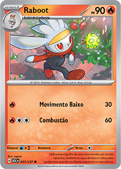 taros235⭐︎ Raboot | Coroa Estelar | Banco de Dados de Cards do Estampas