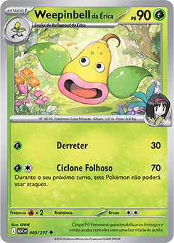 Weepinbell da Érica