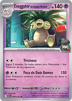 Exeggutor da Equipe Rocket