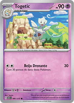 TOGE  Togetic | Heróis Excelsos | Banco de Dados de Cards do Estampas