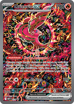 Oricorio ex | Megaevolução — Promo | Banco de Dados de Cards do