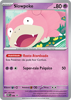 Slowpoke — carta Pokémon TCG