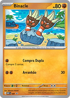 Binacle — carta Pokémon TCG
