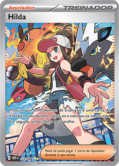 Hilda | Fogo Branco | Banco de Dados de Cards do Estampas Ilustradas