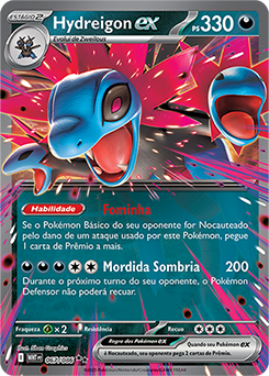 Hydreigon ex | Fogo Branco | Banco de Dados de Cards do Estampas