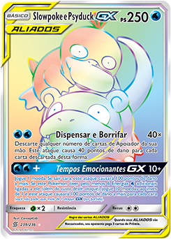 Slowpoke e Psyduck-GX