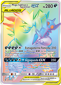 Mega Sableye e Tyranitar-GX