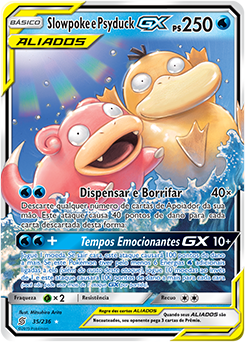 Slowpoke e Psyduck-GX