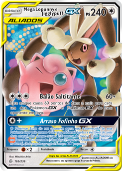 Mega Lopunny e Jigglypuff-GX