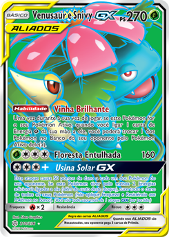 Venusaur e Snivy-GX