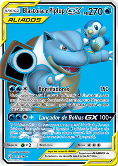 Blastoise e Piplup-GX