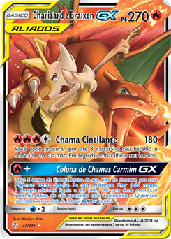 Charizard e Braixen-GX