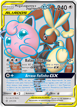 Mega Lopunny e Jigglypuff-GX