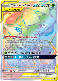 Venusaur e Snivy-GX