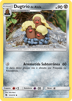 Dugtrio de Alola