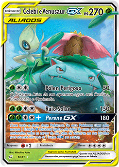 Celebi e Venusaur-GX