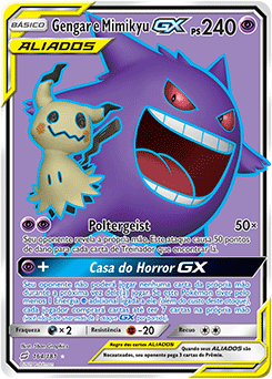 Gengar e Mimikyu-GX