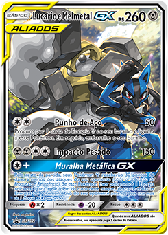 Lucario e Melmetal-GX