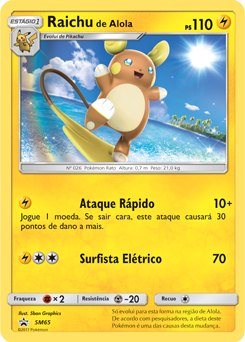 Raichu de Alola