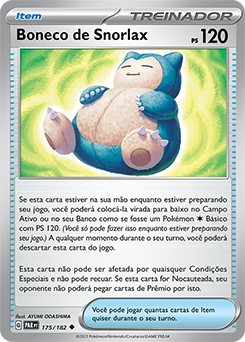 Boneco de Snorlax