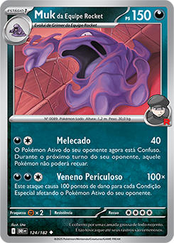Muk da Equipe Rocket | Rivais Predestinados | Banco de Dados de