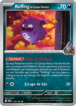 Koffing | Amigos de Jornada | Banco de Dados de Cards do Estampas