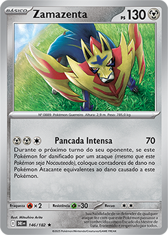 Zamazenta | Rivais Predestinados | Banco de Dados de Cards do
