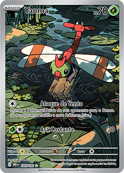 Yanma | Rivais Predestinados | Banco de Dados de Cards do Estampas