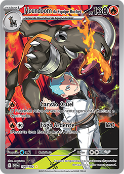 Houndoom da Equipe Rocket | Rivais Predestinados | Banco de Dados