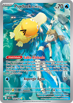 Psyduck da Misty | Rivais Predestinados | Banco de Dados de Cards