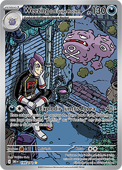 Weezing da Equipe Rocket | Rivais Predestinados | Banco de Dados