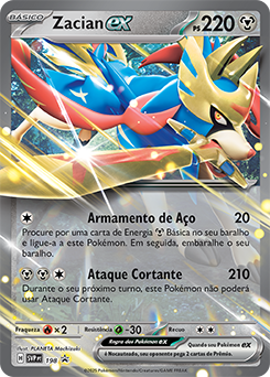 Zacian V | Realeza Absoluta Galeria de Galar | Banco de Dados de