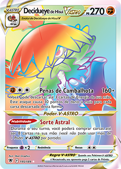 Decidueye de Hisui V-ASTRO