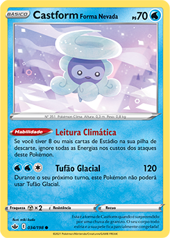 Castform Forma Nevada