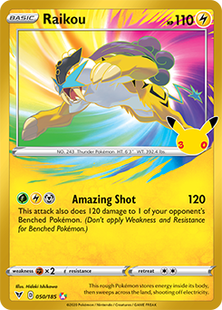 ポケモンカードゲーム RYK Raikou | 30th Classic Collection | TCG Card Database