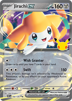 Jirachi ex | 30th Celebration | TCG Card Database