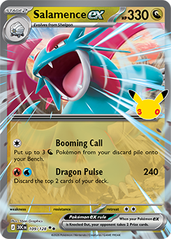 Salamence ex | 30th Celebration | TCG Card Database