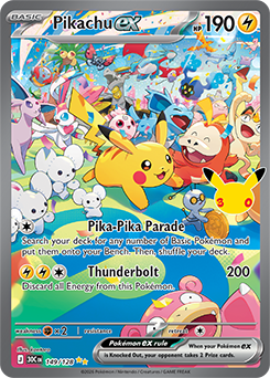 Pikachu ex 30th 149/128