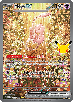 Mew ex | 30th Celebration | TCG Card Database