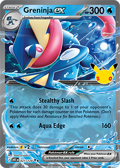Greninja ex | 30th Celebration | TCG Card Database