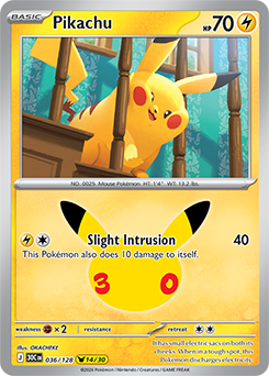 Pikachu 30th 036/128